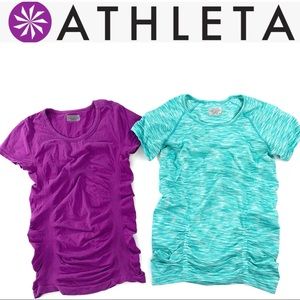 Athleta seamless top bundle